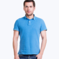 Men’s blue cotton t-shirt